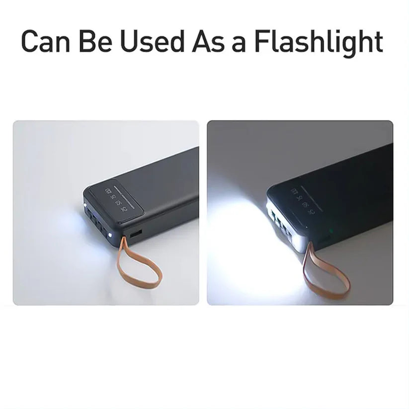 4‑in‑1 Powerbank | 10,000mAh | 20W Fast Charging | Mobile Holder | Multi‑Cable Charger