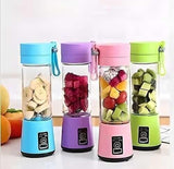 Portable Electric USB Juice Maker - 380ml Rechargeable 6-Blade Blender
