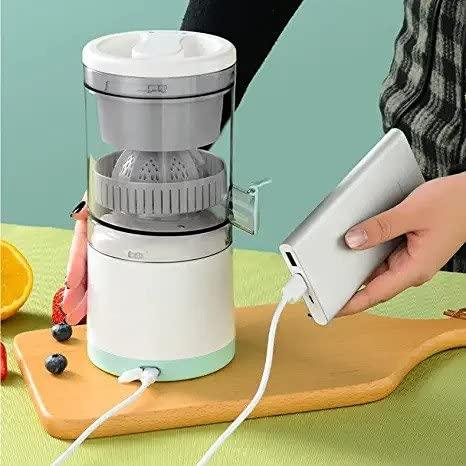 Portable Electric Citrus Juicer - USB Rechargeable Automatic Fruit Squeezer (45W)