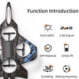 K8 Remote Control Aircraft – LED Fighter Jet with Stunt Mode