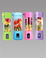 Portable Electric USB Juice Maker - 380ml Rechargeable 6-Blade Blender