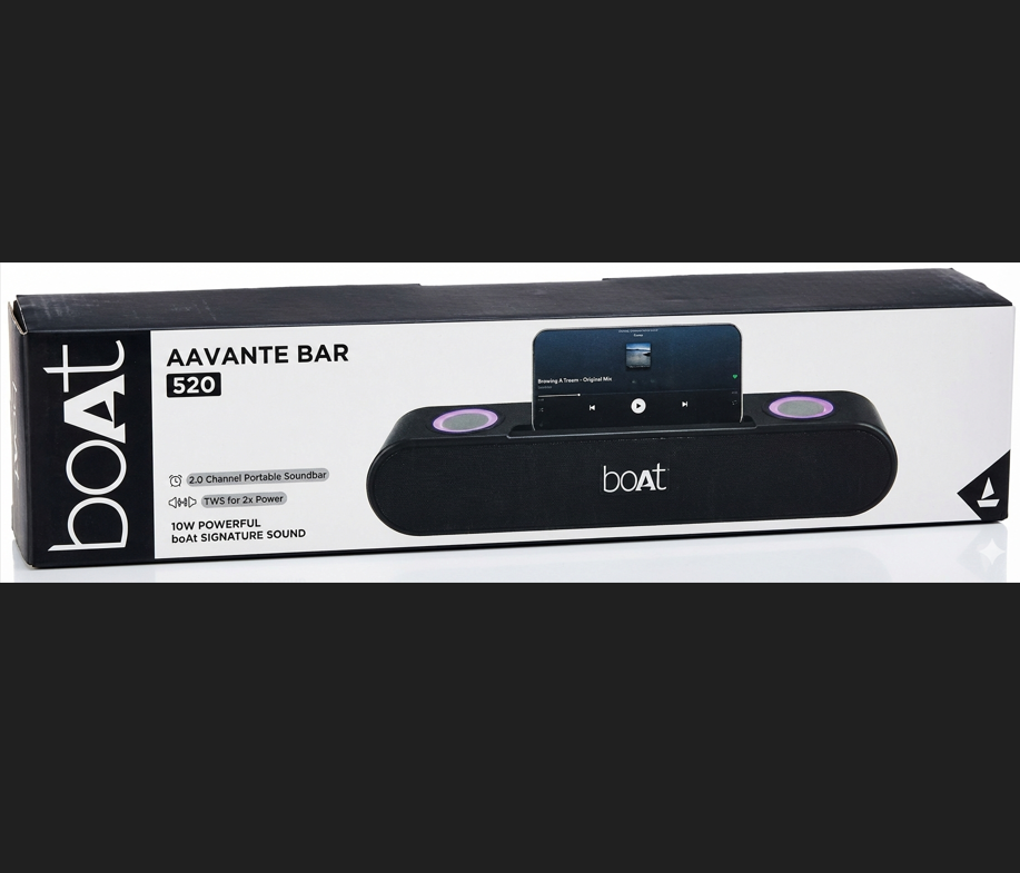 boAt Avante Bar 520 | 10W Master Edition | TWS Portable Soundbar