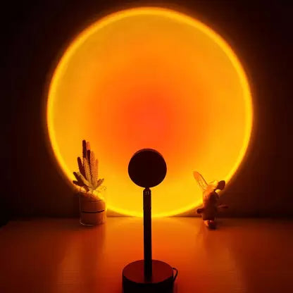 Sunset Lamp | 16 Colors | Remote Control | 180° Rainbow Projection